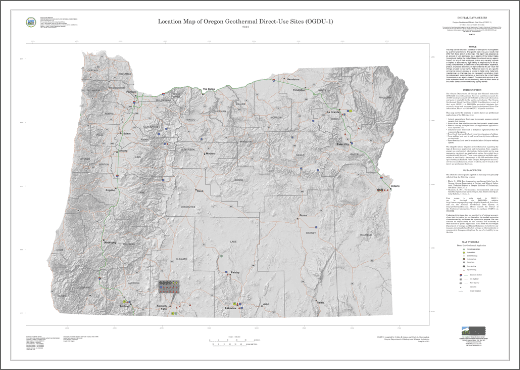 thumbprint map view of Oregon Geothermal Direct-Use Sites, Release 1 (OGDU-1)