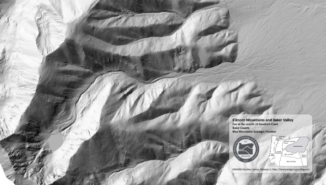 Preview image of the desktop background featuring Elkhorn Mountain and the Baker Valley.