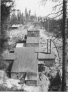 Photograph of the Cougar-Independence Mine. From the Baker County Library site.