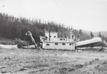 Photograph of the Porter Dredge. This is the dredge that worked the area in and around the town of Granite. From the Baker County Library site.