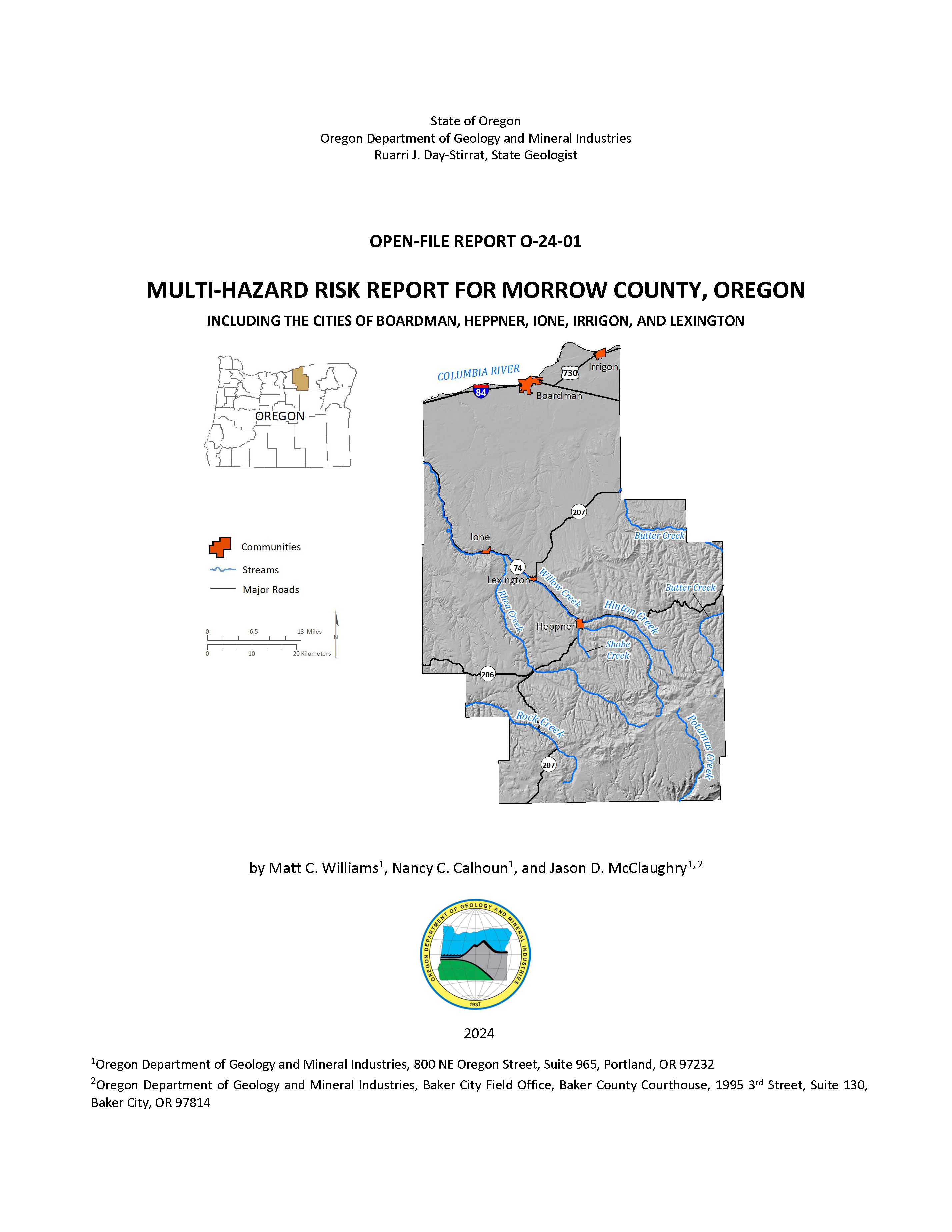 Thumbnail image of Page 1 from report