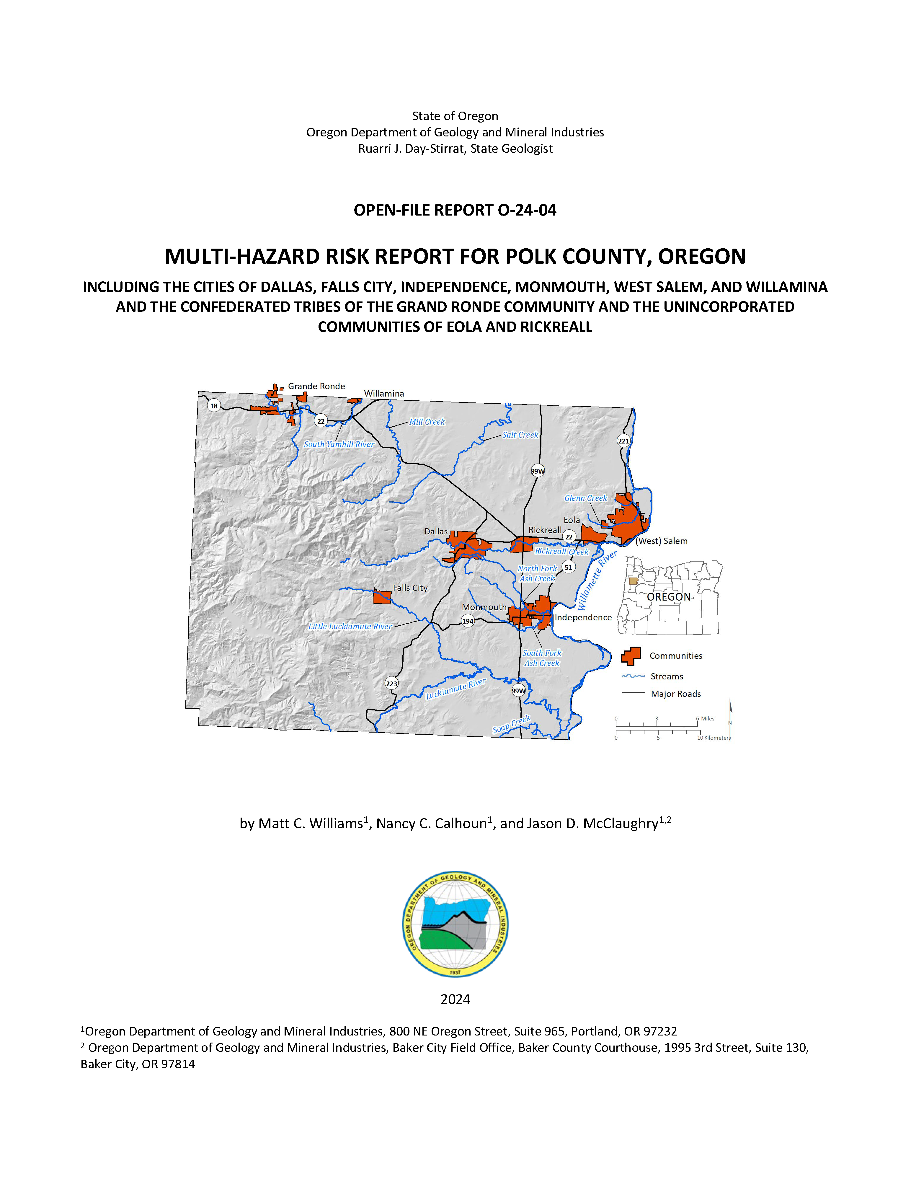 Thumbnail image of Page 1 from report