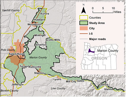 DOGAMI 
Open-File Report O-20-12, Marion County landslide inventory study area