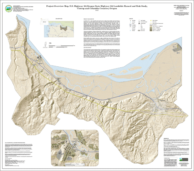 City of Silverton landslide inventory map