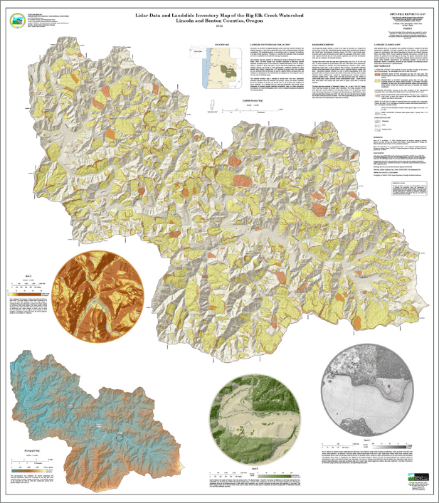 Plate 2, Big Elk Creek watershed