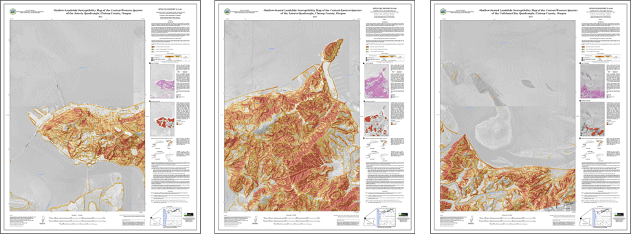 O-13-05, shllaoe-seated landslide susceptibility plates