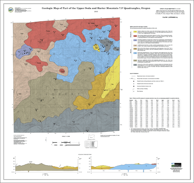map plate for Open-File Report O-13-23