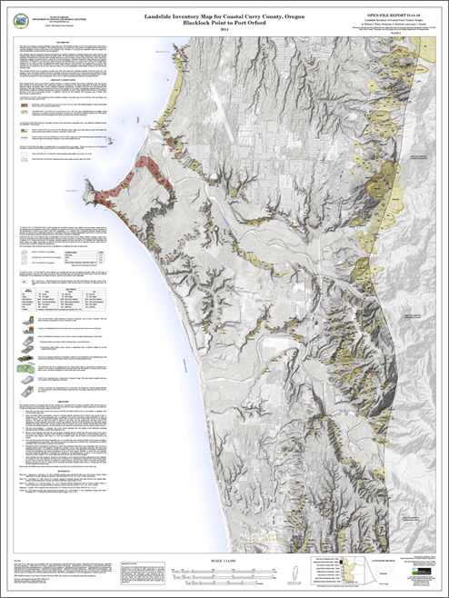 O-14-10, Plate 2. Blacklock Point to Port Orford