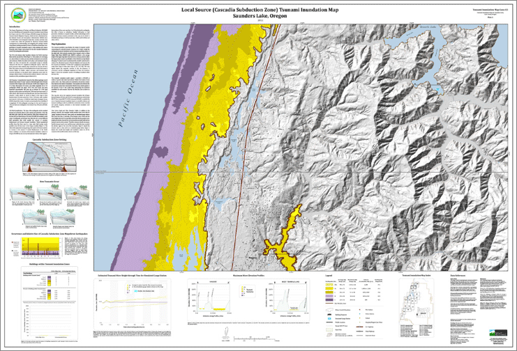 Tsunami warning for coos bay oregon