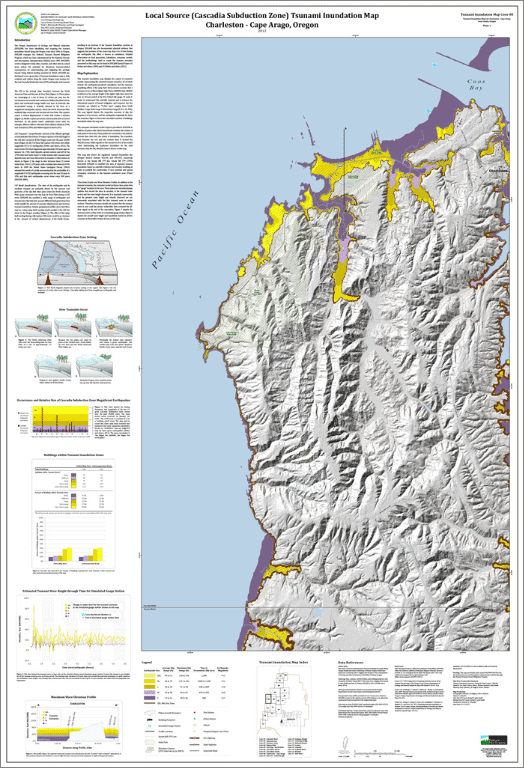 Preview: Coos Bay - North Bend Local Source (Cascadia Subduction Zone) Tsunami Inundation Map