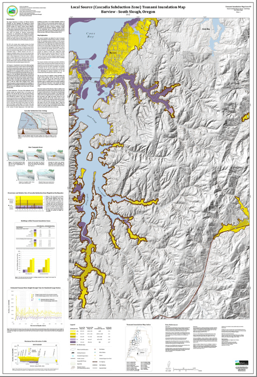 Tsunami oregon coos bay