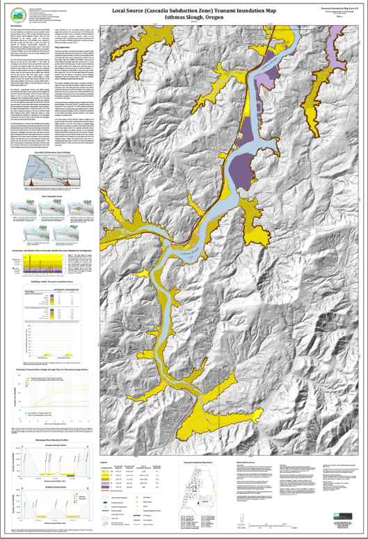 Preview: Coos Bay - North Bend Local Source (Cascadia Subduction Zone) Tsunami Inundation Map