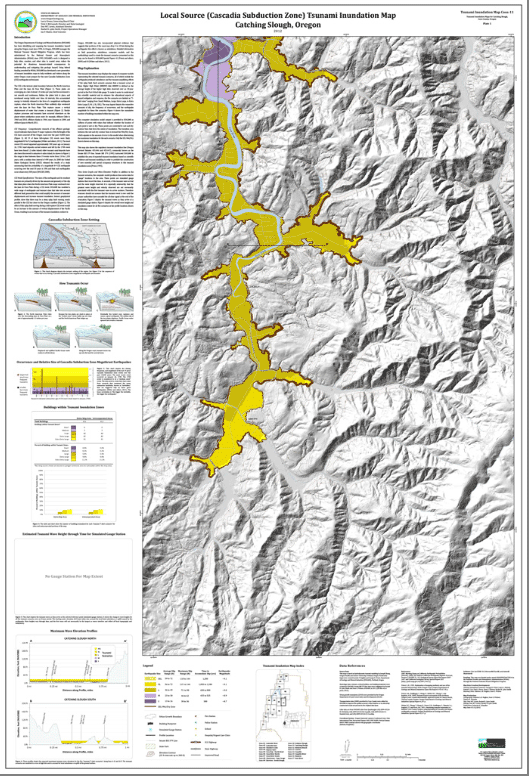 Tsunami map coos bay