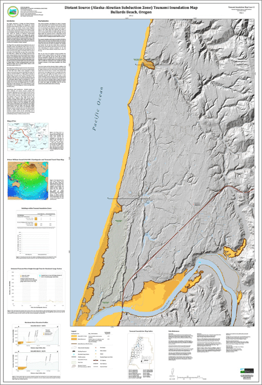 Preview: Coos Bay - North Bend Distant Source (Alaska-Aleutian Subduction Zone) Tsunami Inundation Map