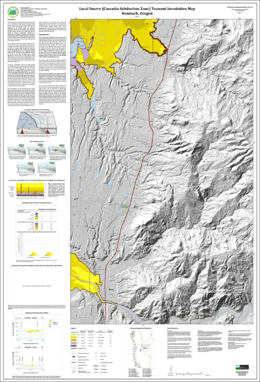 Preview: Denmark Local Source (Cascadia Subduction Zone) Tsunami Inundation Map
