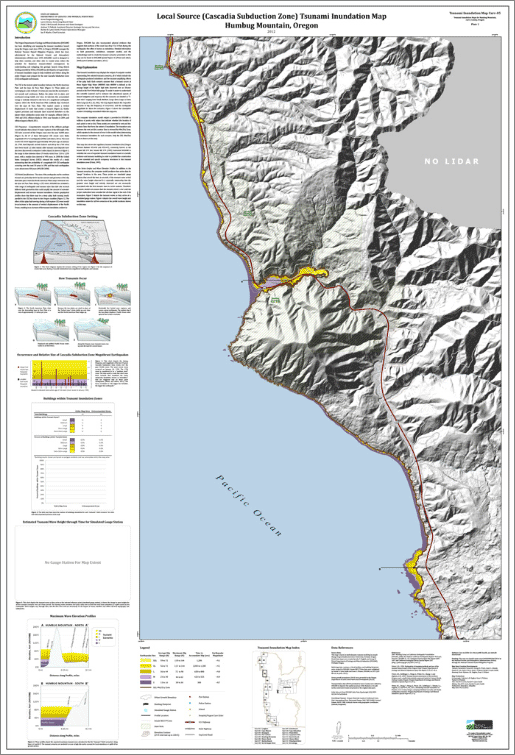 Preview: Humbug Mountain Local Source (Cascadia Subduction Zone) Tsunami Inundation Map