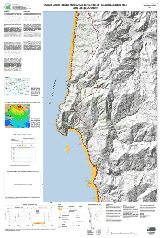 Preview: Cape Sebastian Distant Source (Alaska-Aleutian Subduction Zone) Tsunami Inundation Map