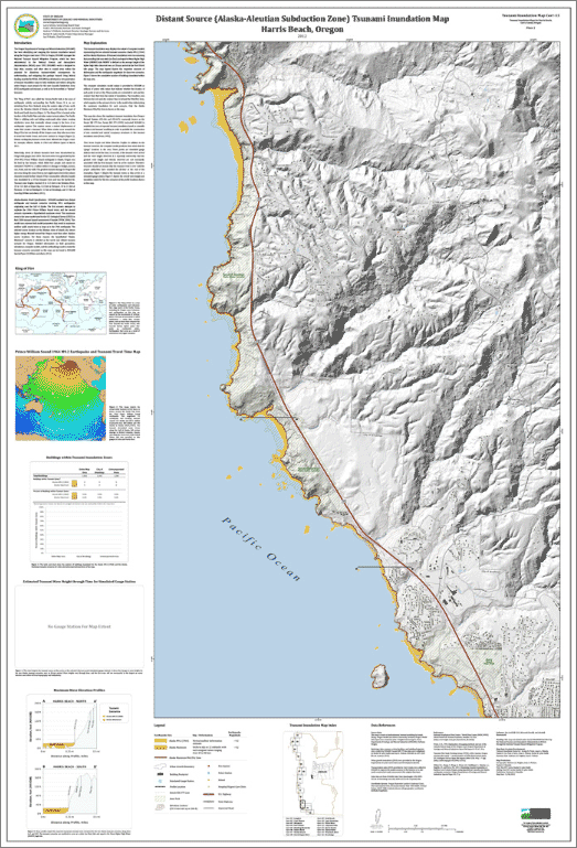 Long beach tsunami evacuation map