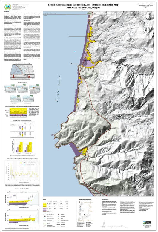 Del norte county tsunami evacuation map