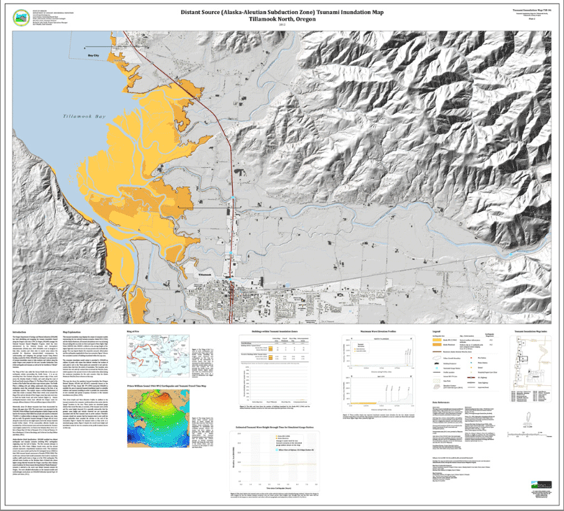 Preview: Coos Bay - North Bend Distant Source (Alaska-Aleutian Subduction Zone) Tsunami Inundation Map