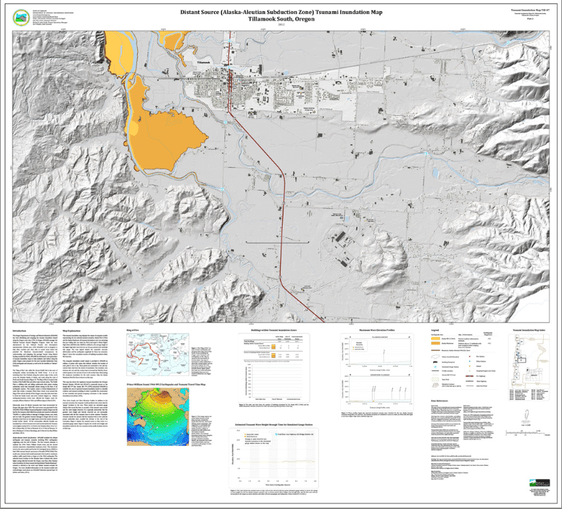 Preview: Coos Bay - North Bend Distant Source (Alaska-Aleutian Subduction Zone) Tsunami Inundation Map
