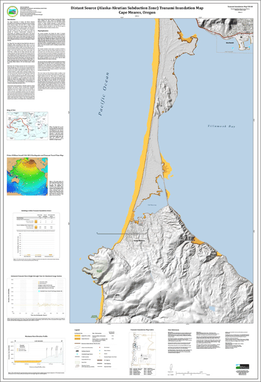 Preview: Coos Bay - North Bend Distant Source (Alaska-Aleutian Subduction Zone) Tsunami Inundation Map