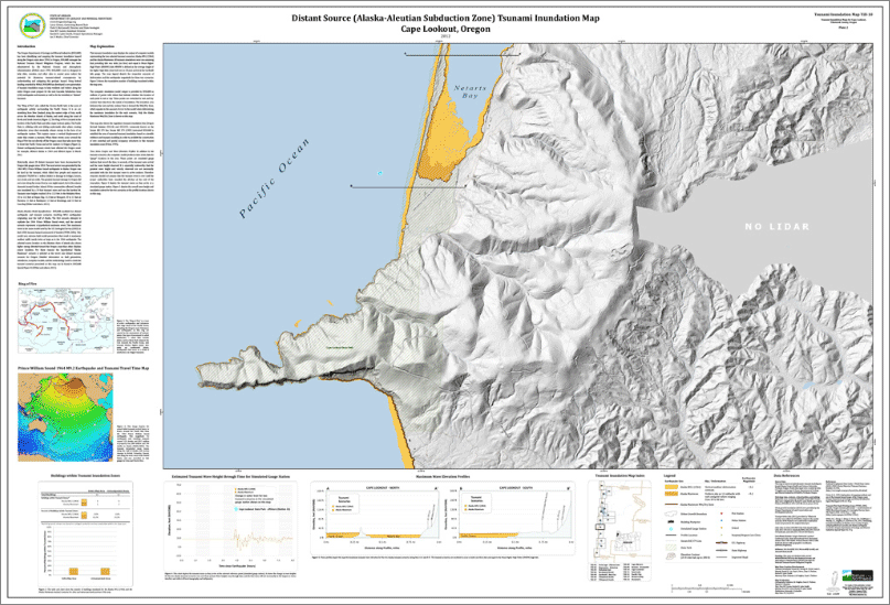 Preview: Coos Bay - North Bend Distant Source (Alaska-Aleutian Subduction Zone) Tsunami Inundation Map