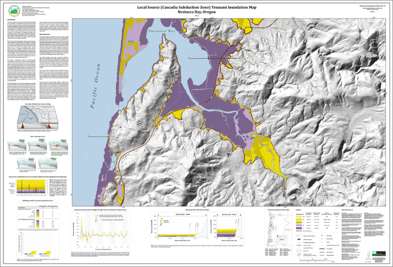 Tsunami zone coos bay